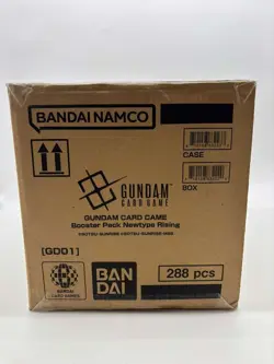 GUNDAM TCG Case 12x Booster Box Newtype Rising GD01 - ENGLISH Factory Sealed - Image 1