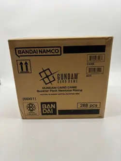 GUNDAM TCG Case 12x Booster Box Newtype Rising GD01 - ENGLISH Factory Sealed - Image 3