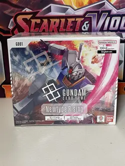 Gundam TCG Newtype Rising Booster Box GD01 ENGLISH SEALED - Image 1