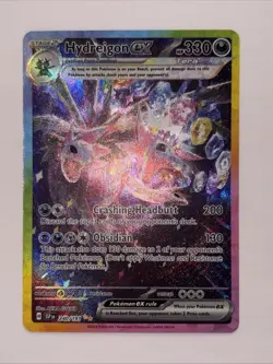 Pokemon TCG Hydreigon EX #240/191 Special Illustration Rare Surging Sparks - Image 1