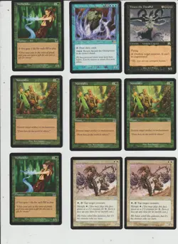 Lot 9 cards Onslaught (2002) MAGIC MTG ENGLISH EX-NM x3 Naturalize, Visara... - Image 1