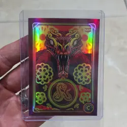 Cardsmiths Currency Meta-Rare Refractor Holo Snake MR#2 Card 2025 - Image 1