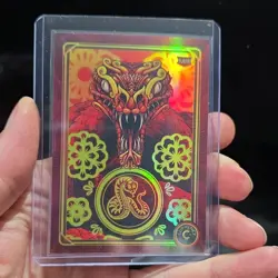 Cardsmiths Currency Meta-Rare Refractor Holo Snake MR#2 Card 2025 - Image 4