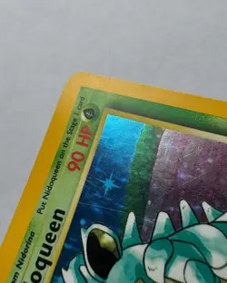 Nidoqueen Holo Rare - No Symbol Error -Jungle Set 7/64 - Vintage Pokemon Card - Image 4