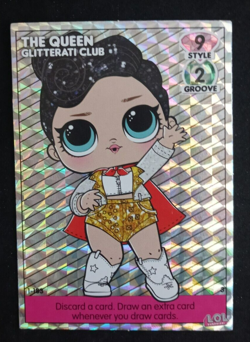 LOL Surprise! Dance Off #1-183 The Queen Glitterati Club Ultra Rare Card - Image 1
