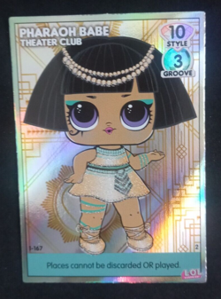 LOL Surprise! Dance Off #1-167 Pharaoh Babe Theater Club Popular Card (B) - Image 1