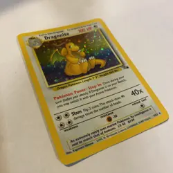Dragonite Holo Unlimited Card 4/62 - Pokemon’s Card TCG Fossil Rare - Image 3