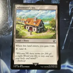 Adventurer's Inn M/NM Final Fantasy Regular Magic The Gathering Mtg Near Mint - Image 1