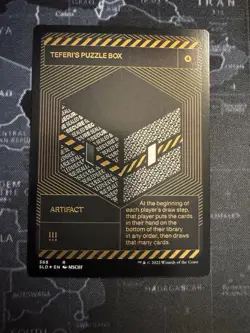 Teferi's Puzzle Box (368) - Silver Laminate x1 - Secret Lair Drop Series - Image 1