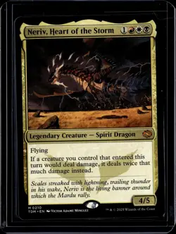Neriv, Heart of the Storm - 210 - TDM - NM - MTG Magic the Gathering - Image 1