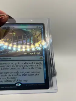 MTG, Drake Haven Prerelease PROMO FOIL LP 51 Amonkhet Foil - Image 2