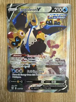 Empoleon V - 146/163 - Pokemon Battle Styles Sword & Shield Alternate Art DMG - Image 1