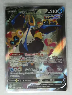Pokemon TCG Empoleon V 146/163 Battle Styles SWSH Alternate Art - Image 1