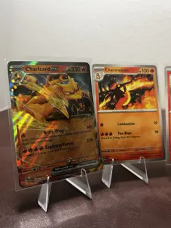 Charizard, Charmeleon & Charmander Pokemon 151 Set Of 3 - Image 3