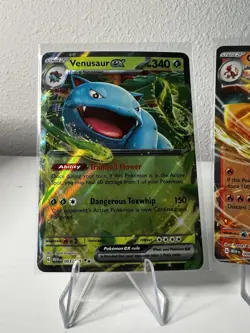 Charizard, Blastoise And Venusaur Ex - Pokemon 151 Three Card Set - Image 2