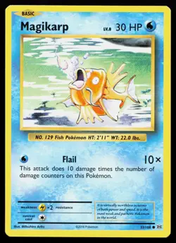 Magikarp 33/108 Common XY - Evolutions Pokemon Card - Image 1