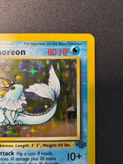 Pokemon - Jungle - 1999 - Vaporeon - Holo - 1st Ed - 12 - Image 4