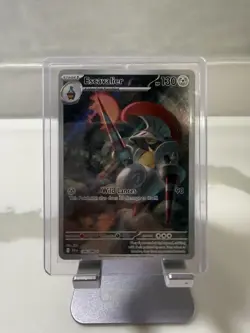 Pokemon TCG Escavalier Illustration Rare Black Bolt 138/086 M/Nm Near Mint - Image 1