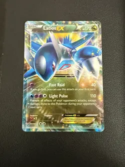 Pokemon TCG Latios-EX XY Black Star Promos XY72 Holo Promo - Image 1