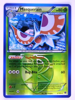 Pokemon Cards: MASQUERAIN 2/101 REVERSE HOLO # 19J37 - Image 1