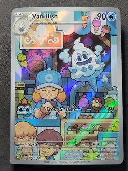 Vanillish 190/182 Illustration Rare Paradox Rift Pokemon TCG - Image 1