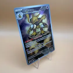 Pokemon Alakazam 009 Black Star Promo Mega Evolutions ETB Holo TCG Card - Image 2