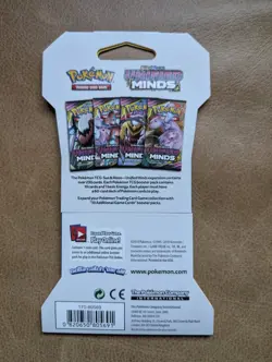 Pokemon TCG Sun and Moon Unified Minds Sleeved Booster Pack - Deoxys Espeon 820650805684 - Image 2