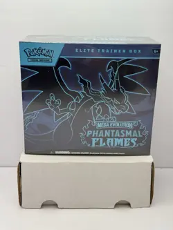 Pokemon Mega Evolution Phantasmal Flames Elite Trainer Box ETB Sealed - Image 1