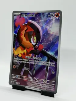 Charcadet 022 Illustration Rare Black Star Promo - Pokemon Phantasmal Flames - Image 2