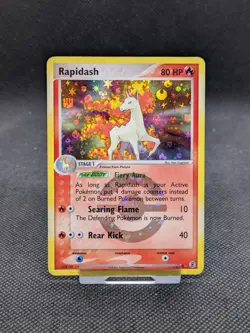 Rapidash 13/112 EX FireRed & LeafGreen Reverse Holo Rare Pokemon Played - Image 1