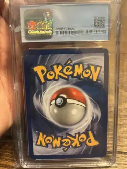 CGC 8.5 2000 Pokemon Kingdra 8/111 Neo Genesis - 1st Edition Holo with swirl - Image 2