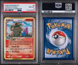 Pokemon Ludicolo Delta Species #6/100 EX Crystal Guardians Holo Rare HP PSA 8 - Image 3