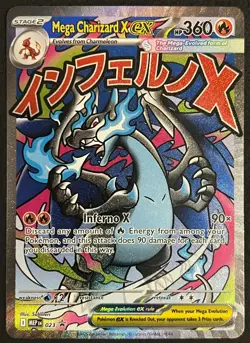 Pokemon TCG Mega Charizard X ex 023 UPC Promo - Mega Evolution - Pack Fresh ✅ - Image 1