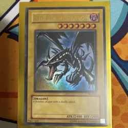 Yugioh! Red-Eyes B. Dragon SDJ-001 Ultra Rare Unlimited MP - Image 1