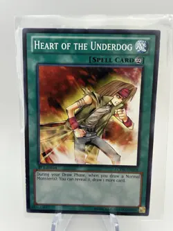 Heart of the Underdog LCYW-EN068 Legendary Collection Yugioh 1st Edition - Image 2