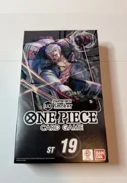 One Piece TCG Smoker Black Starter Deck ST-19 English Sealed [ PRB-01 INCLUDED ] - Image 1