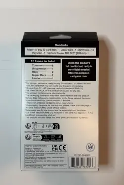 One Piece TCG Smoker Black Starter Deck ST-19 English Sealed [ PRB-01 INCLUDED ] - Image 2