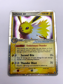 Pokemon Card - Jolteon ex 109/113 EX Delta Species *DMG* Ultra Rare ex - Image 1