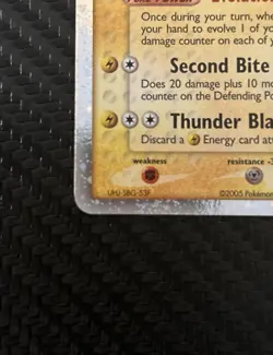 Pokemon TCG Jolteon EX Delta Species Holo Card 109/113 - Image 5