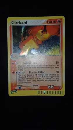 POKEMON CHARIZARD HOLO EX DRAGON 100/97 ENG LP NO SHINING CRYSTAL GOLD STAR - Image 1