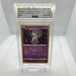 Pokemon Mimikyu 081 SWSH Promo Cosmos Holo English AGS 10 Graded Card 2020 - Image 1