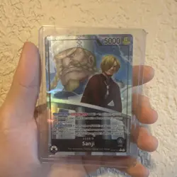 Bandai One Piece Card Game Sanji Leader alternate art OP12 Legacy of the Master - Image 1