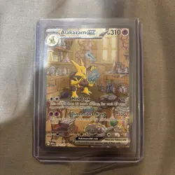 Pokemon Alakazam Ex 201/165 Scarlet & Violet 151 Special Rare + 2 cards - Image 1