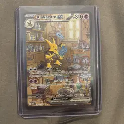 Pokemon Alakazam Ex 201/165 Scarlet & Violet 151 Special Rare + 2 cards - Image 2