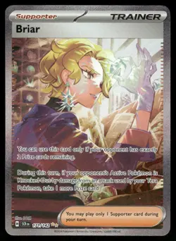 Pokemon Cards Briar 171/142 Stellar Crown Special Illustration Rare NM - Image 1