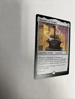 Hammer Of Nazahn Nonfoil Commander Masters Card #0388 MTG LP - Image 5
