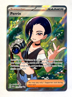 Pokemon Twilight Masquerade - PERRIN - ULTRA RARE TRAINER - 209/167 - NM/M - Image 1