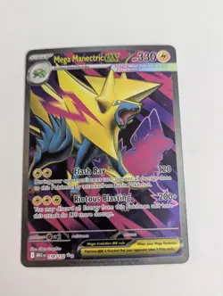 Pokemon TCG - Mega Manectric ex - 158/132 - ME01: Mega Evolution Free Ship NM - Image 1