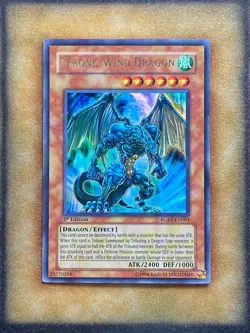 Yugioh Strong Wind Dragon RGBT-EN003 Ultra Rare 1st Ed NM - Image 1