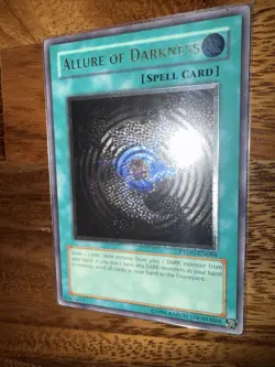 Yu-Gi-Oh Allure of Darkness PTDN-EN084 Ultimate Rare Light Play Condition - Image 3